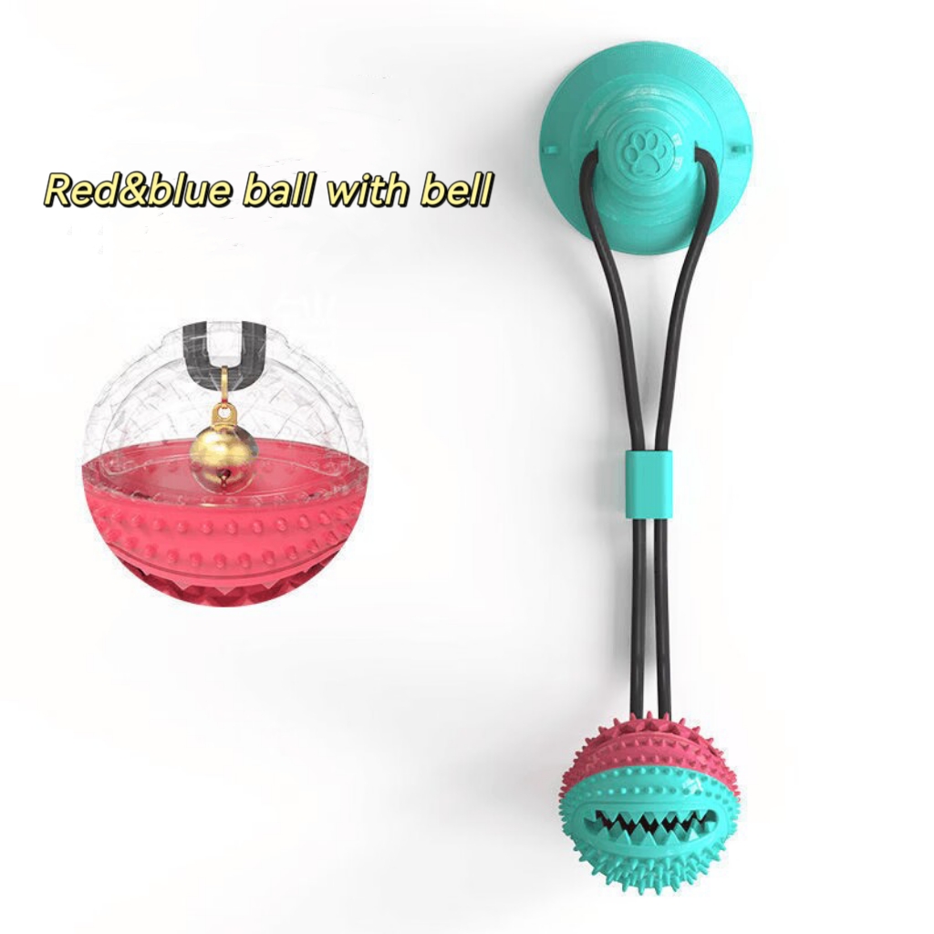 Red& Blue ball with bell
