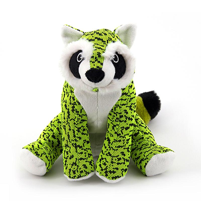 green raccoon