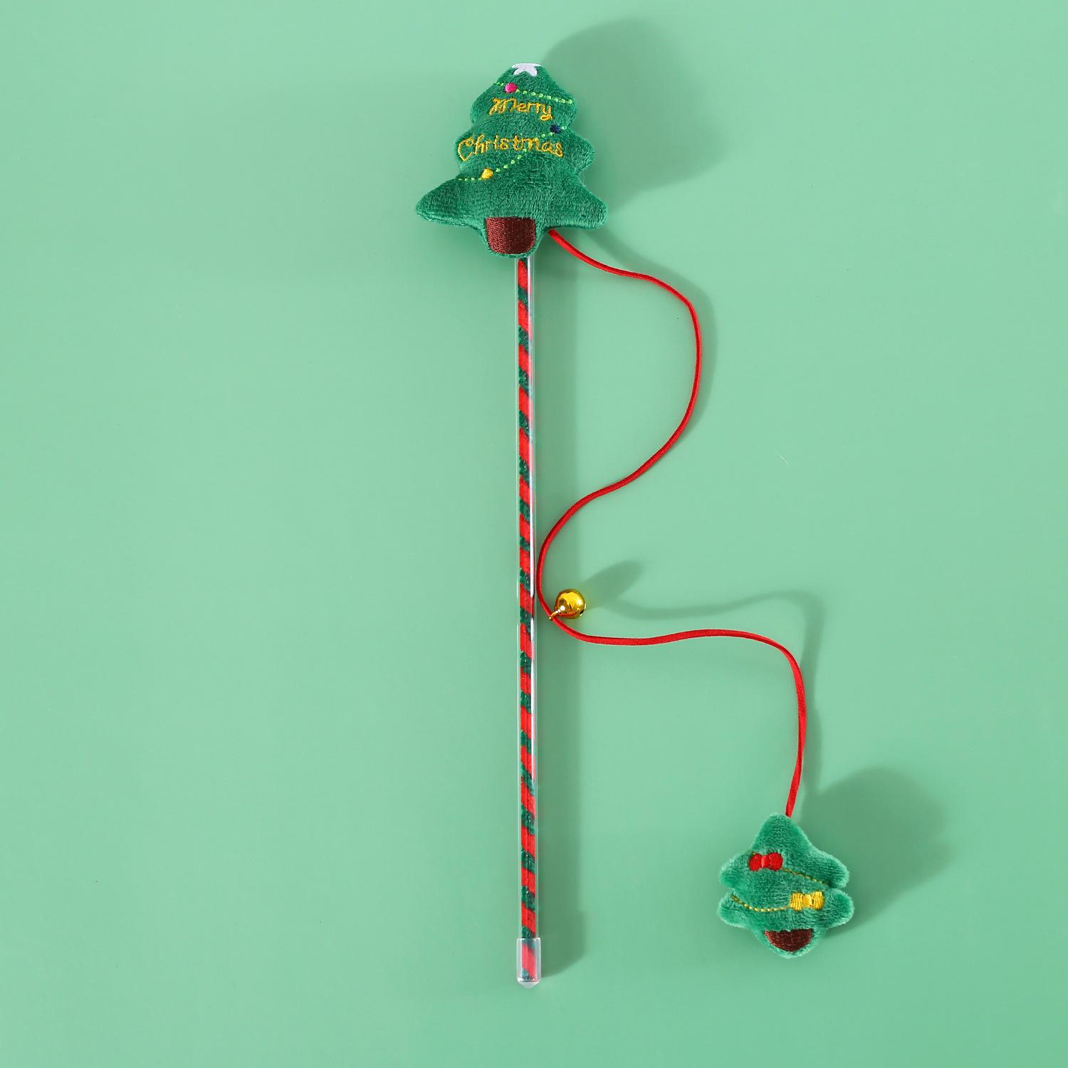 Christmas Tree + Small Tree Cat Stick