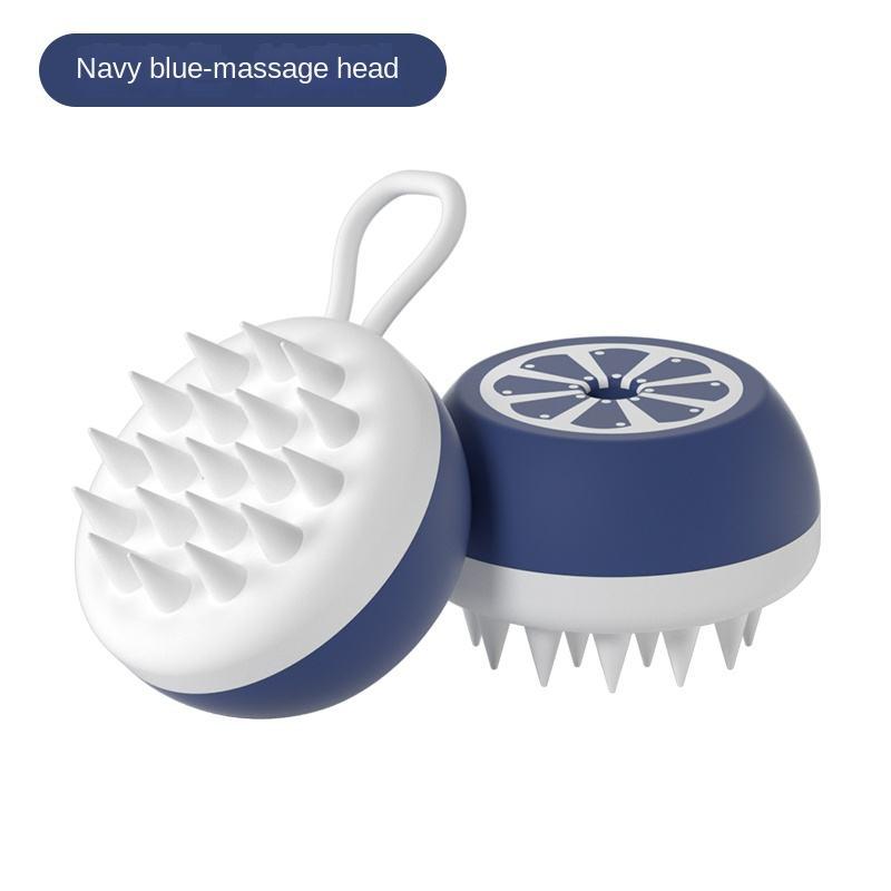 Navy blue-massage head
