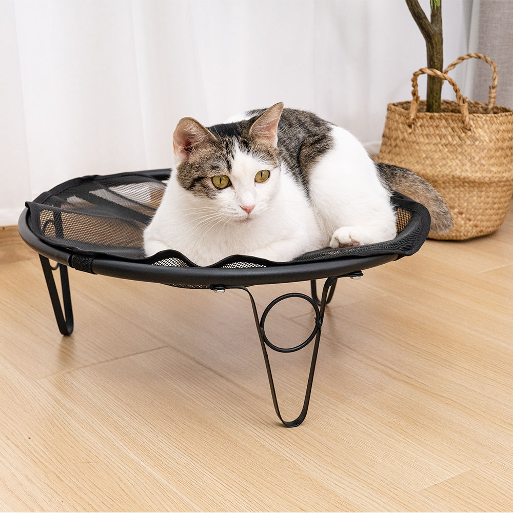 Manufacturer Wholesale Stainless Steel Pet Elevated Bed Waterproof Cat Bed