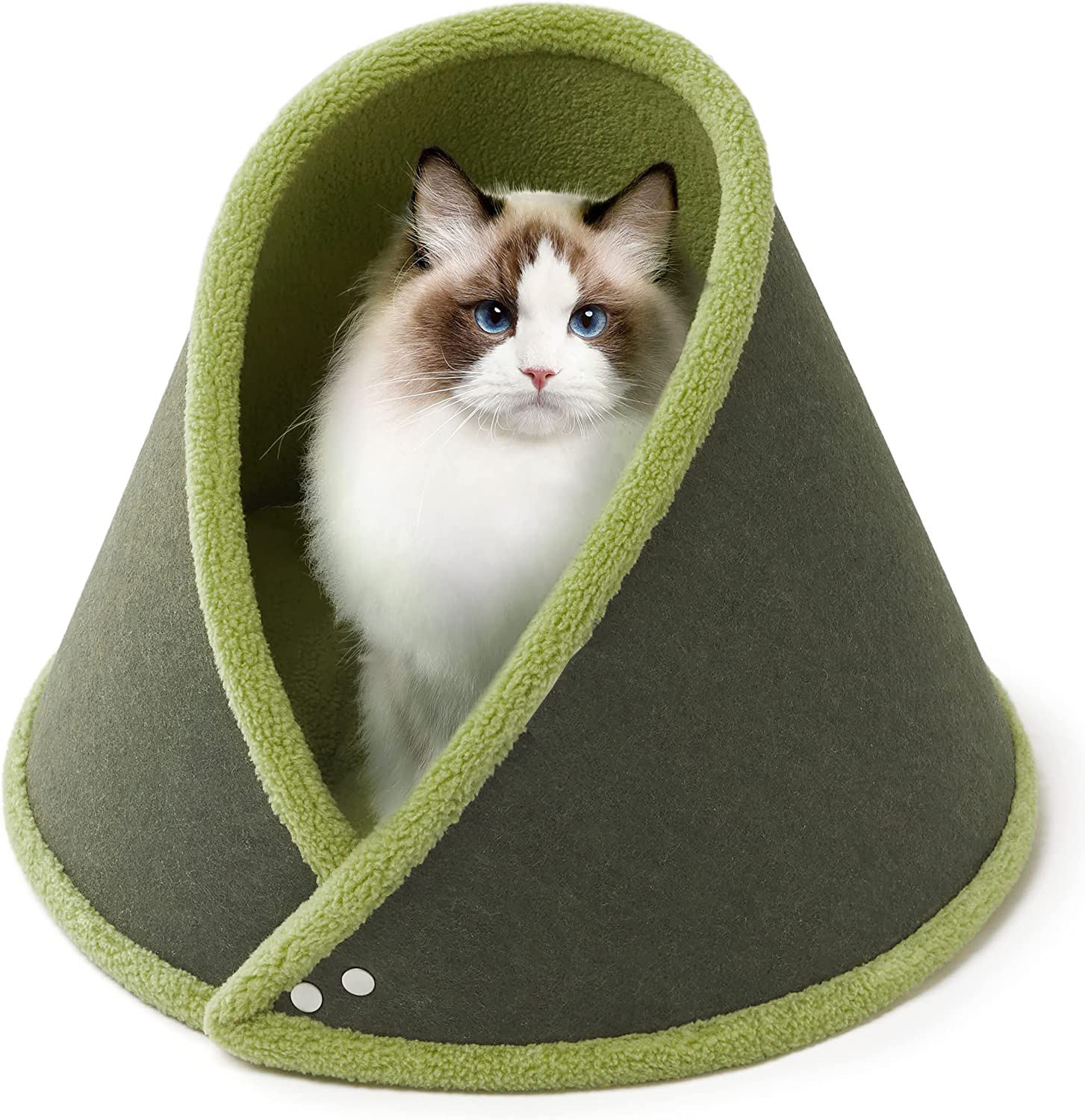 New Comfortable Fluffy And Felt Pet Bed For Cat Small Dogs