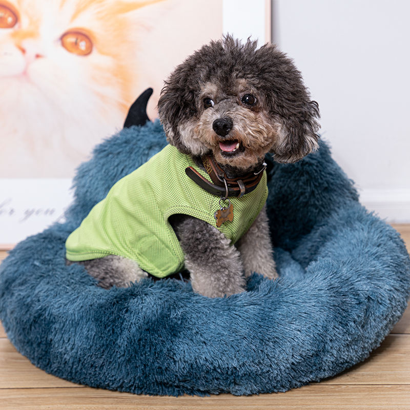 Wholesale Custom Luxury Warm Soft Plush Comfortable Pet Dog Bed For Sleeping Winter Pet Bed
