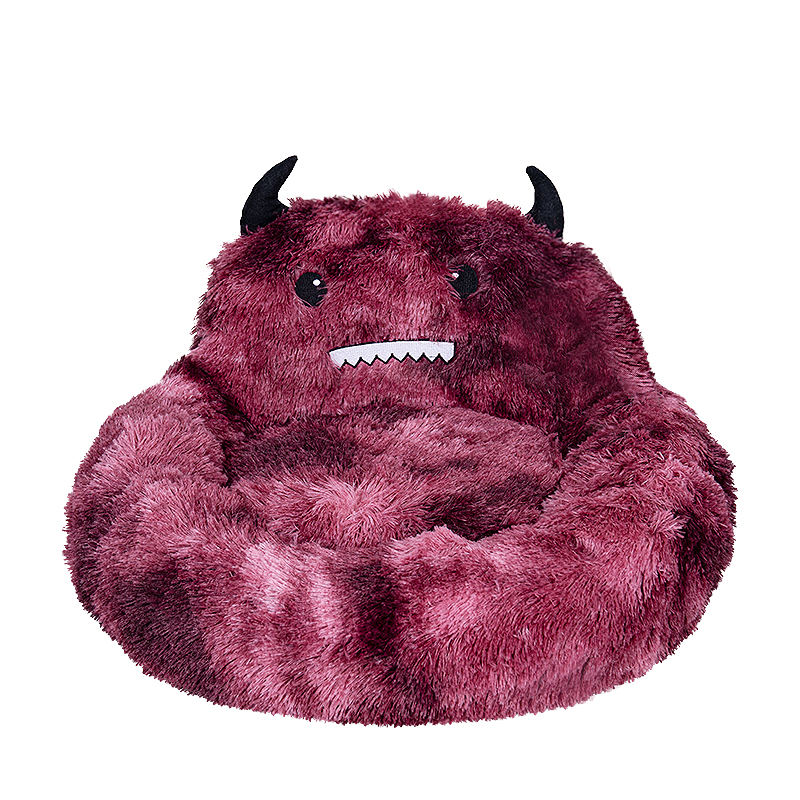 Wholesale Custom Luxury Warm Soft Plush Comfortable Pet Dog Bed For Sleeping Winter Pet Bed