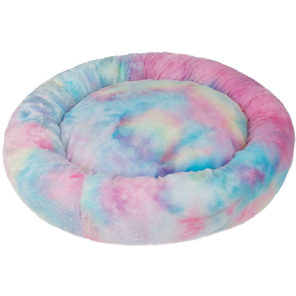 Wholesale Custom Colorful Warm Soft Plush Comfortable Pet Dog Bed For Sleeping Winter Pet Supplies