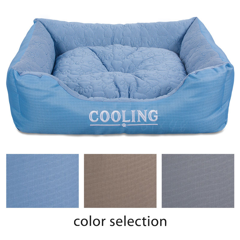 Wholesale Custom Comfortable Feel Cooling Pet Bed Sofa Sleeping Dog Bed