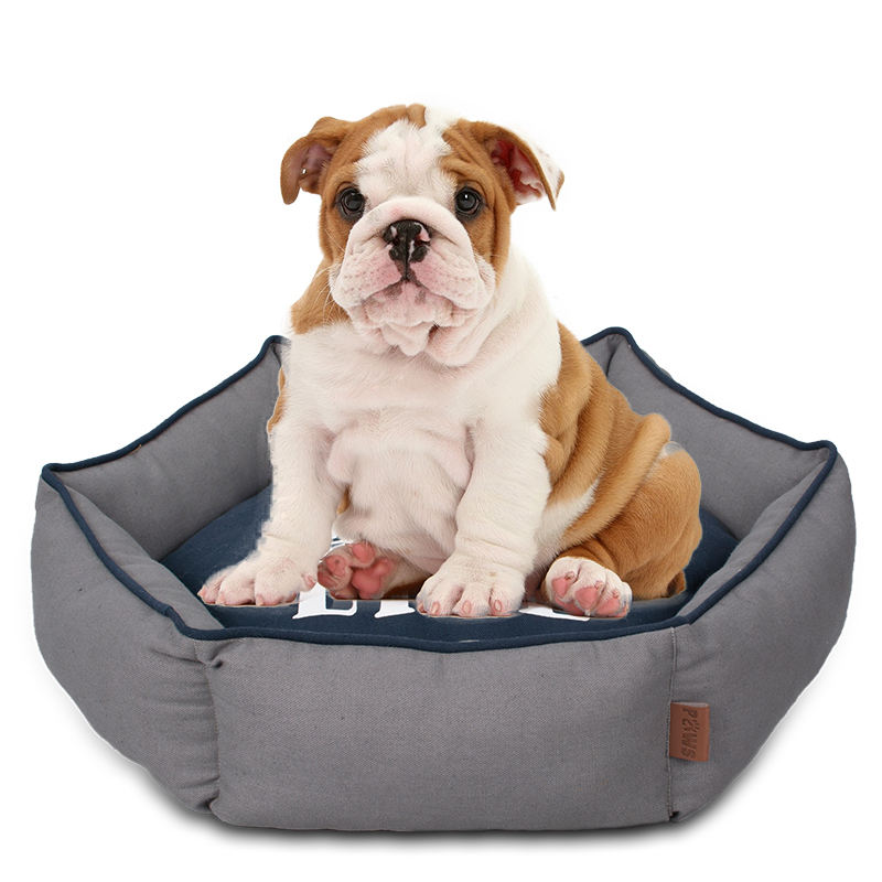 Wholesale Custom Comfortable Warming Pet Bed Sofa Sleeping Hexagon Dog Bed