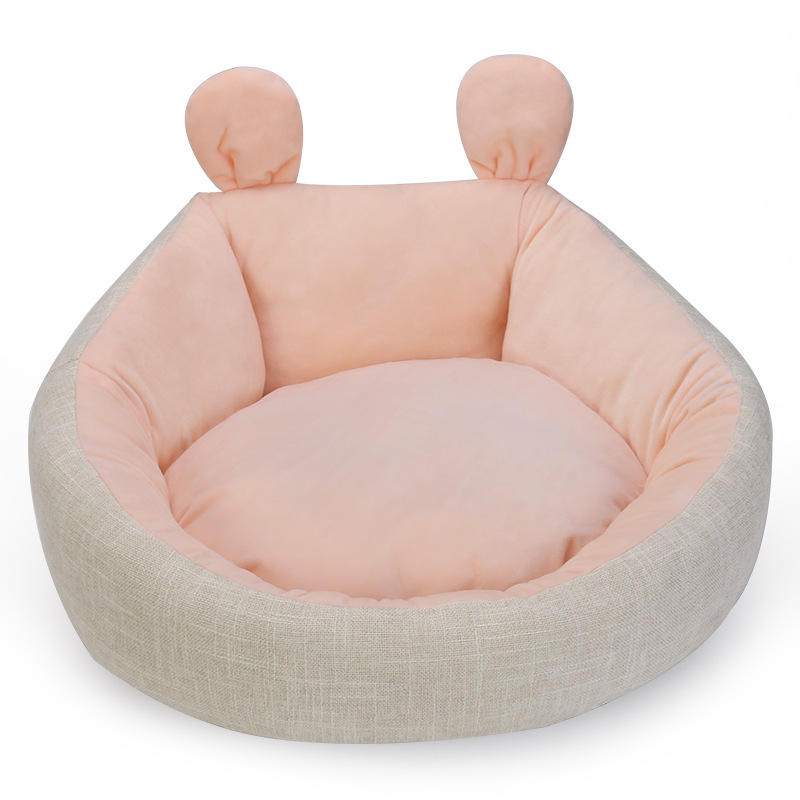 Wholesale Custom Cute Pet Bed Sofa Warm Cat Bed