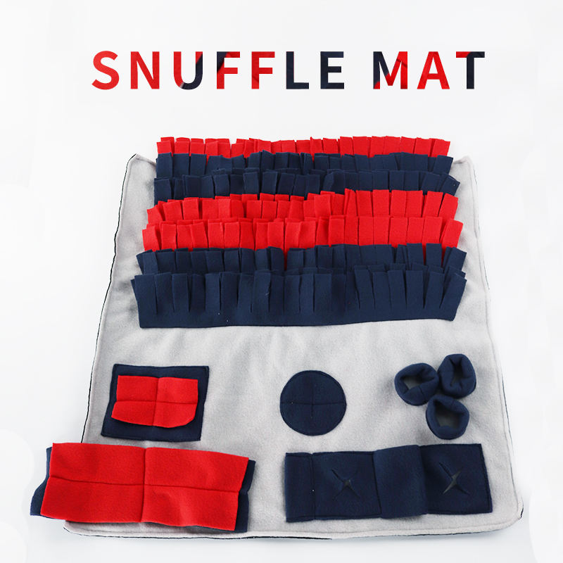 Manufacturer Custom New Design Dog Snuffle Mat Interactive Dog Sniffling Mat Toys
