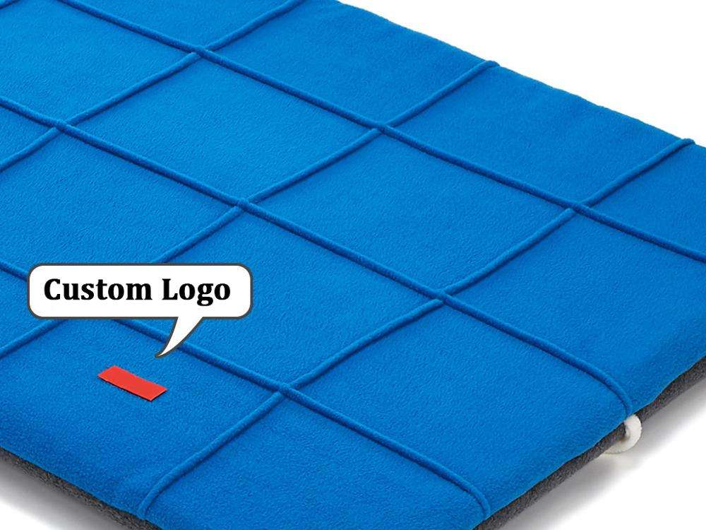 Manufacturer Wholesale Custom Logo Pet Bed Cushion Outdoor Travel Dog Mat Pad
