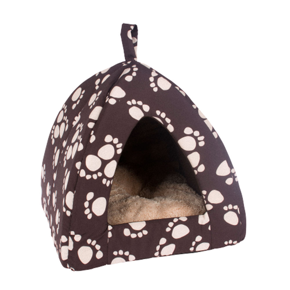 Wholesale Indoor Portable Fancy Luxury Foldable Warm Pet Dog House