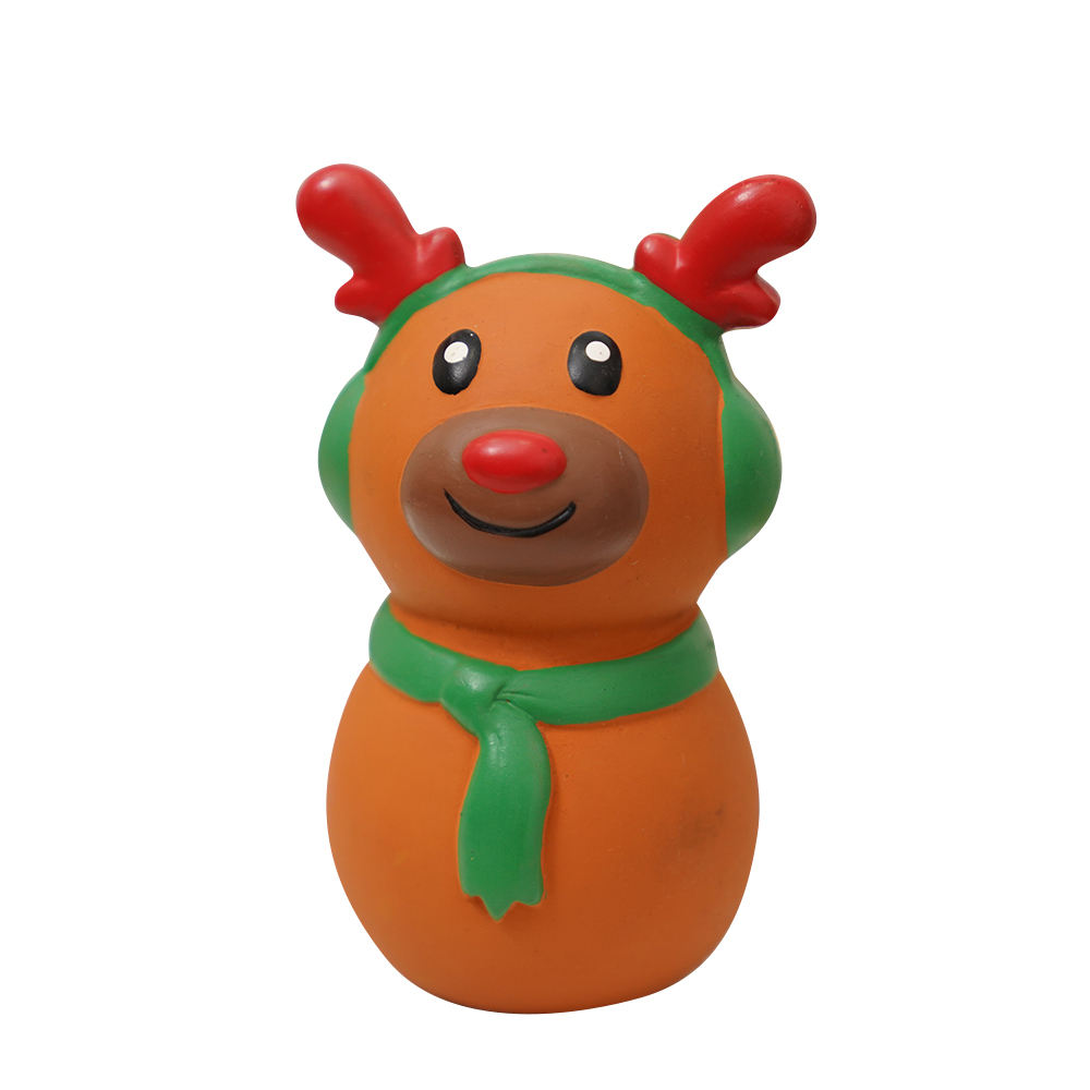 Manufacturers Wholesale Christmas Squeaky Dog Chewy Vinyl Toys Resistant To Bite