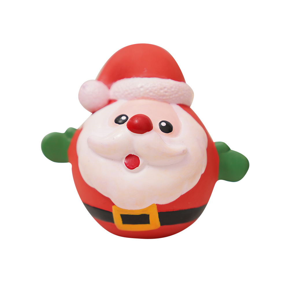 Manufacturers Wholesale Christmas Squeaky Dog Chewy Vinyl Toys Resistant To Bite