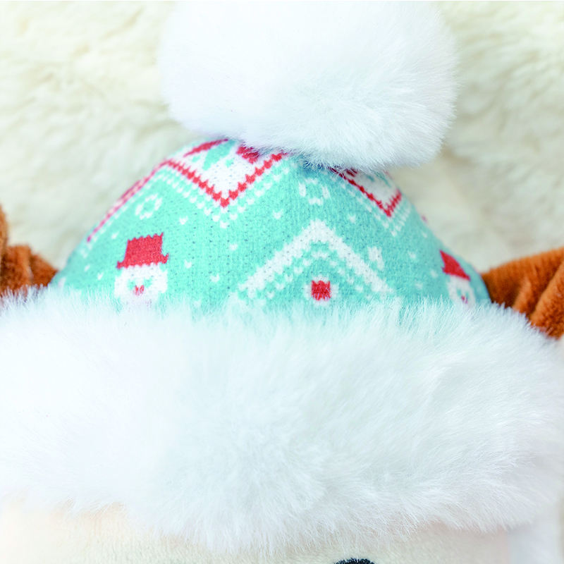 Manufacturer Wholesale Christmas Elk Dog Plush Rope Toys