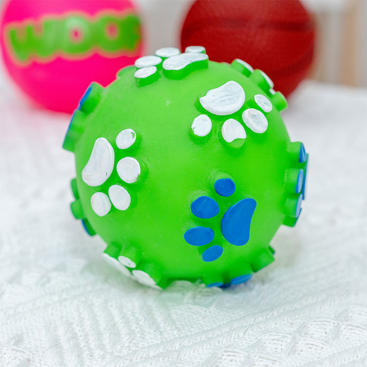 Manufacturer Wholesale Squeaky Dog Vinyl Ball Toys