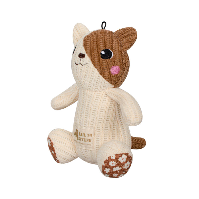 Wholesale Customized New Design Animal Meowstic Plush Dog Toy
