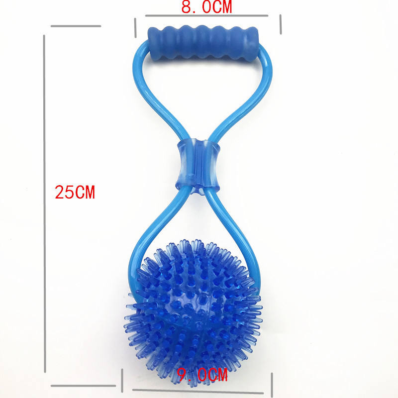 Wholesale Custom Durable Interactive Dog Toys Dog Chew Toys New Design Dog Toothbrush Ball