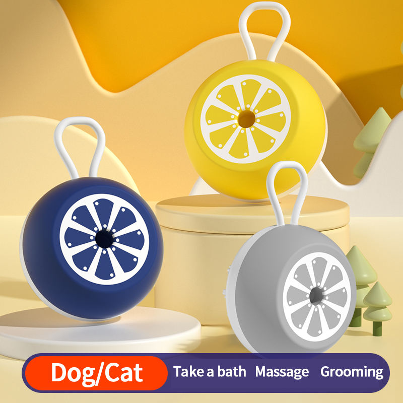 3 In 1 Comfortable Bathing Massage Pet Grooming Brush