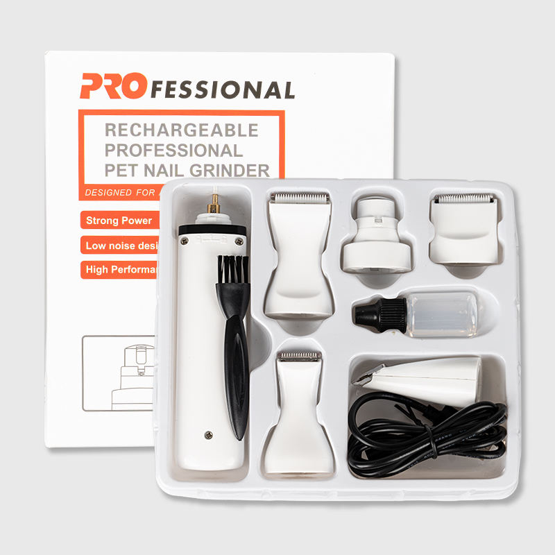Professional Pet Grooming Kit Rechargeable Pet Hair Trimmer Pet Nail Grinder