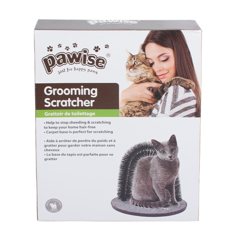 Manufacture Customised Cat Massager Arch Grooming Scratcher Brush