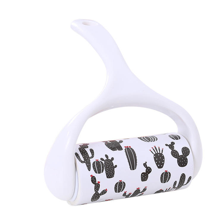 Manufacturer Custom Logo Pet Hair Remover Roller Cat Hair Lint Remover Home Sticky Paper Cleaning Tape