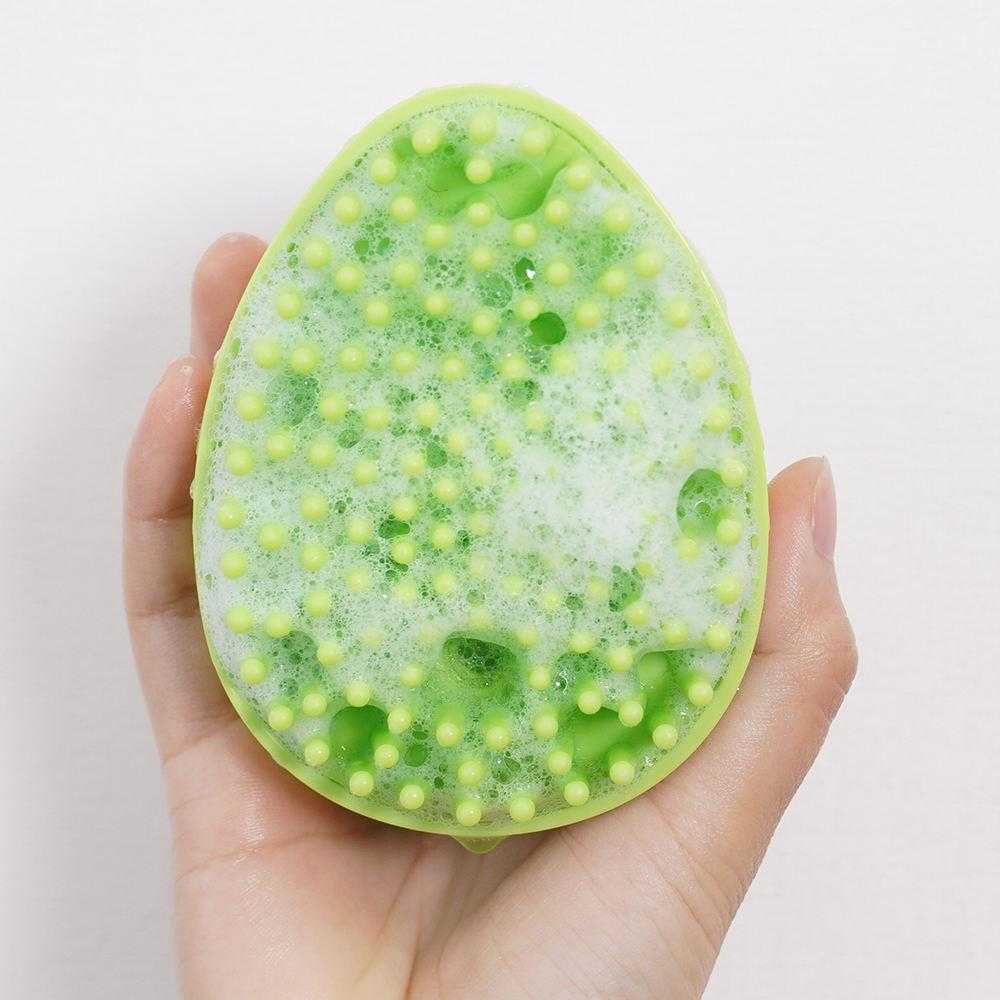 3 In 1 Comfortable Tpr Bathing Massage Pet Grooming Brush