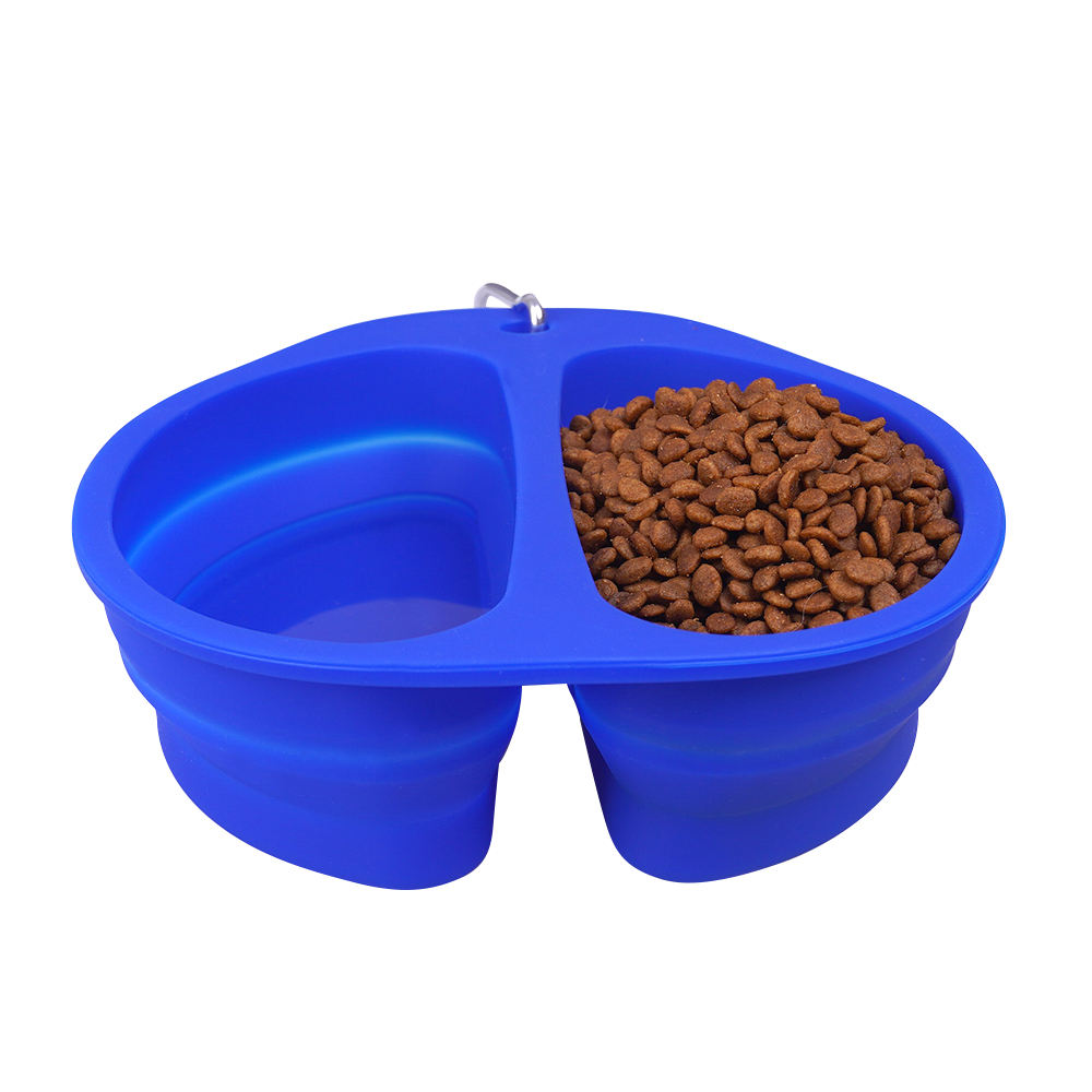 Wholesale And Custom Designed New Pet Feed Food Grade Silicone Foldable Pet Bowls