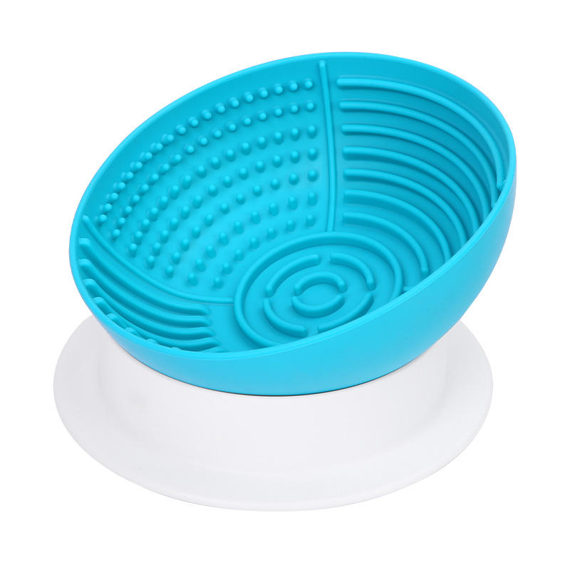 Wholesale Custom New Pet Dog Slow Feeder Silicone Lick Mat Bowl Dog Pet Slow Feed Bowl For Dogs