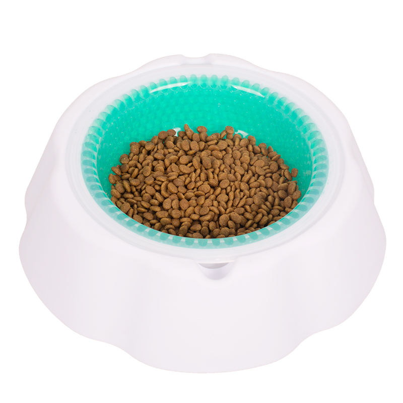 Manufacture Customised Dog Bowl Cooler Removable Freezer Summer Pet Cooling Bowl