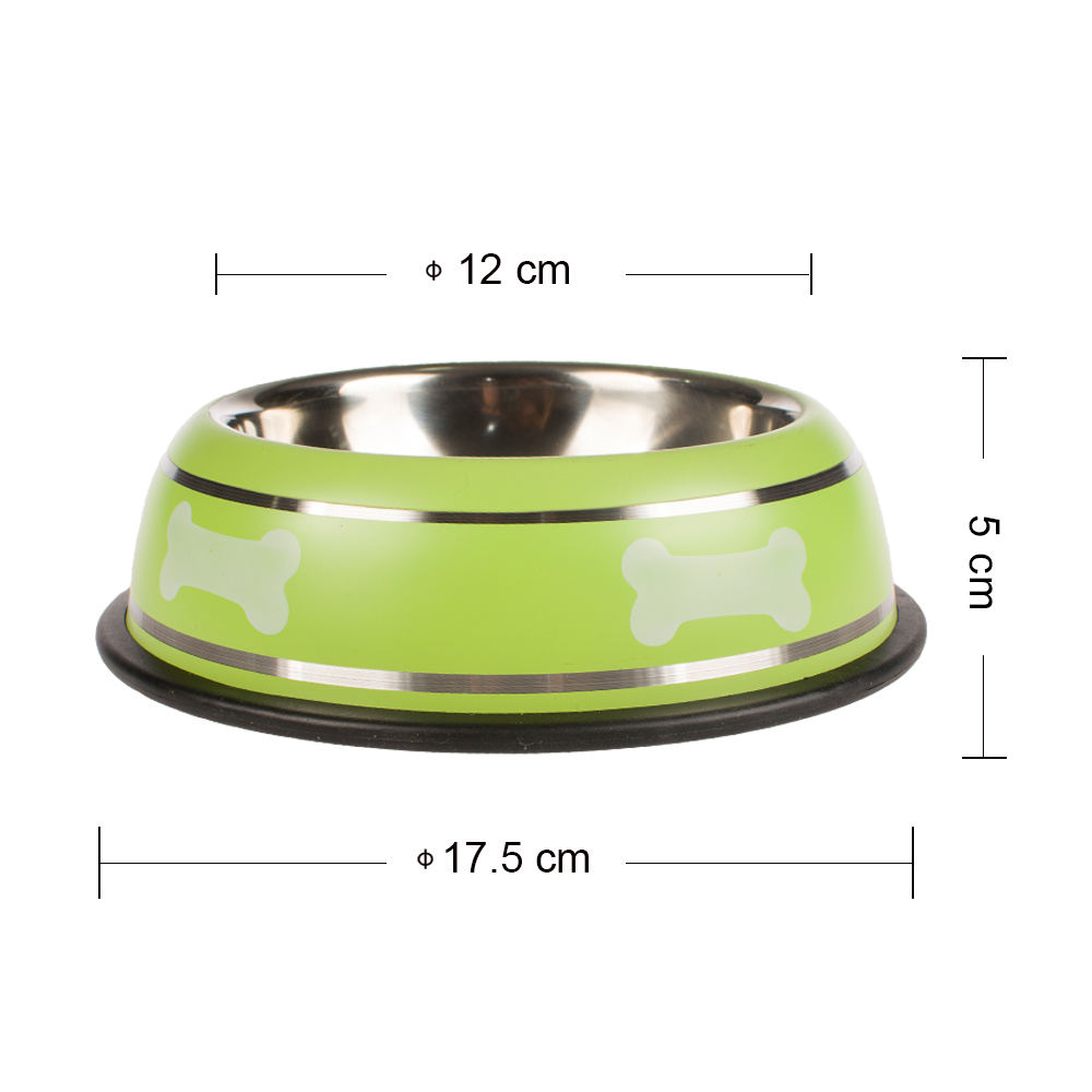 Wholesale Custom Fashion Stainless Steel Pet Dog Bowl Pet Dog Food Water Feeder