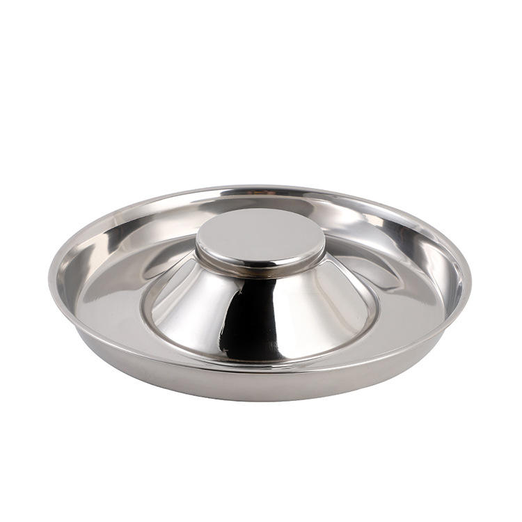 Manufacturer Custom Stainless Steel Anti-choking Dog Bowl