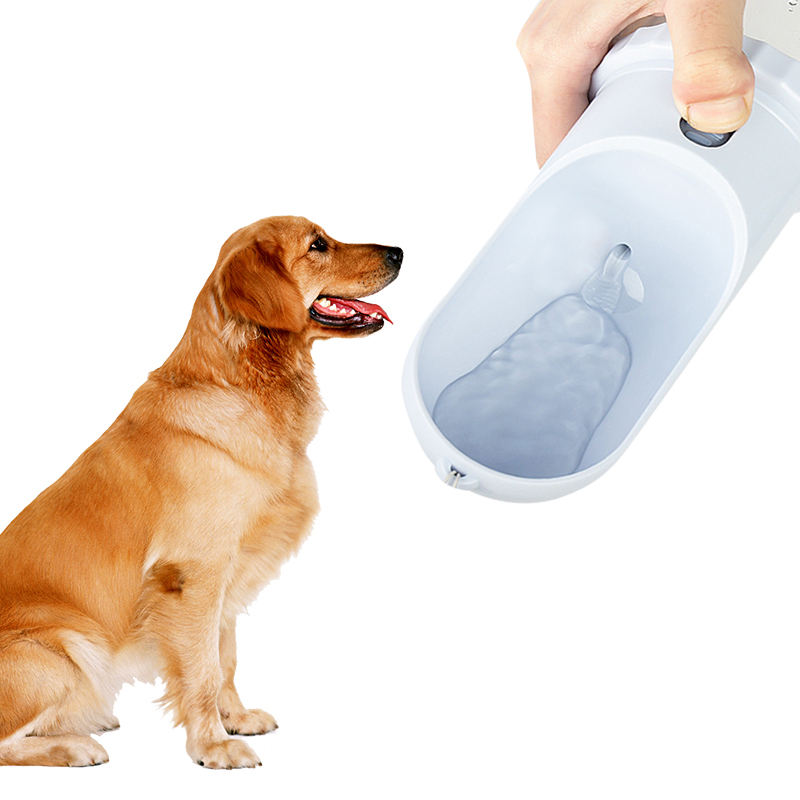 Volume Saving Abs Dog Water Bottle Outdoor Travel Portable Pet Water Bottle For Dogs