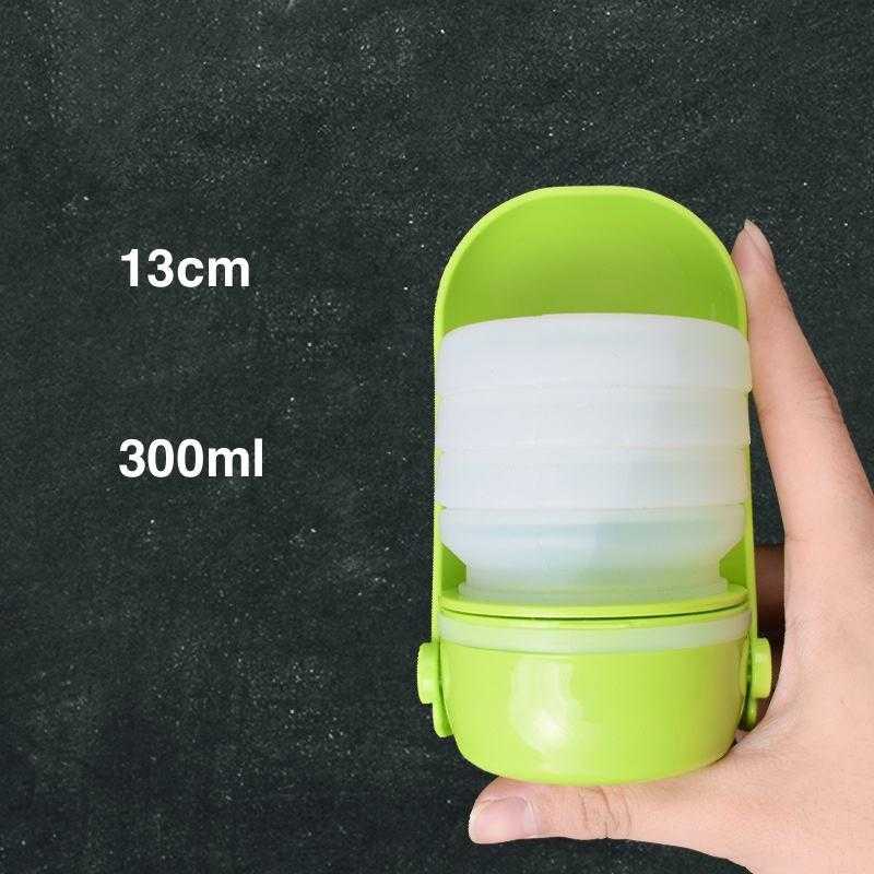 Food Grade Silicone Foldable Pet Water Bottle Outdoor Portable Dog Water Bottle