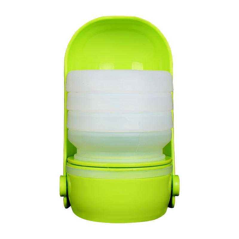 Food Grade Silicone Foldable Pet Water Bottle Outdoor Portable Dog Water Bottle