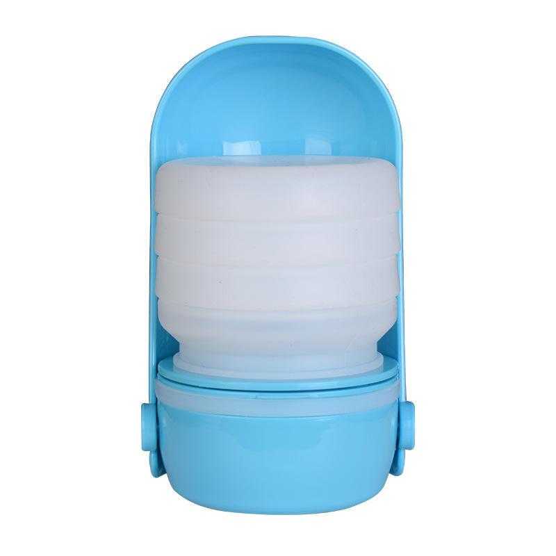 Food Grade Silicone Foldable Pet Water Bottle Outdoor Portable Dog Water Bottle