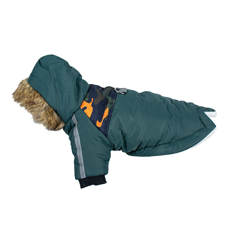 Wholesale Custom Winter Warm Outdoor Sport Dog Coat