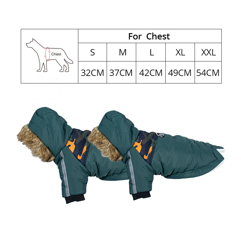 Wholesale Custom Winter Warm Outdoor Sport Dog Coat