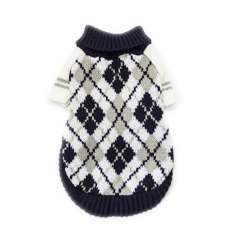 Manufacturer Custom Winter Handled Knitted Sweater Pet Accessories Dog Clothes