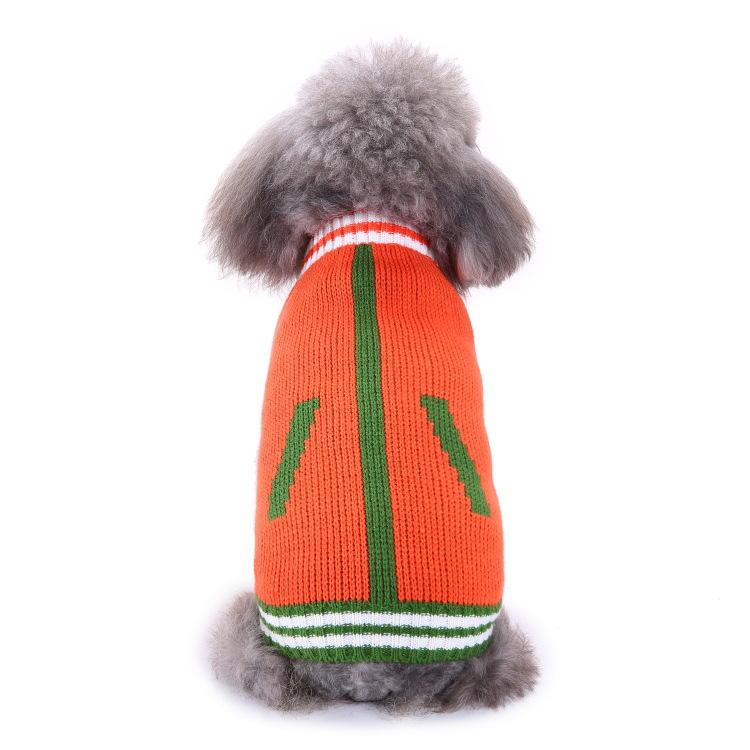 Manufacturer Wholesale Knitted Dog Winter Clothes Dog Sweater