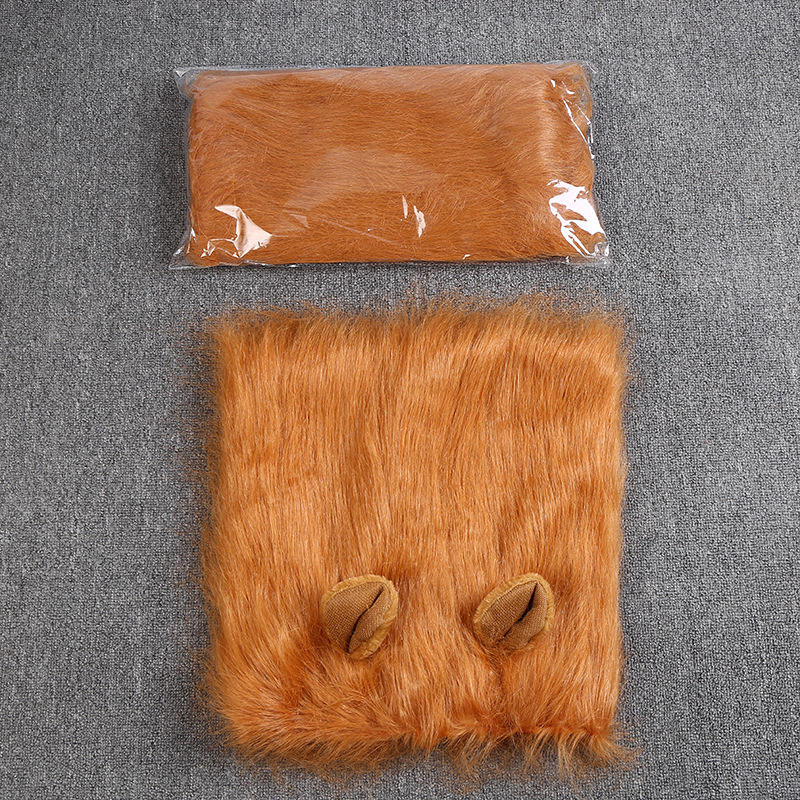 Wholesale Oem Manufacturer Pet Wig Lion Mane Costume For Small Large Dogs Festival Party Fancy Hair Dog Clothes