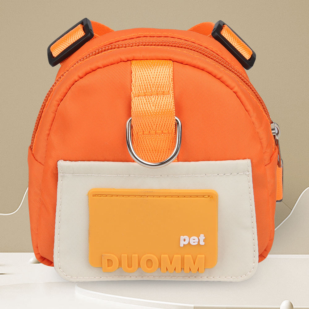 New Design Pet Supplies Adjustable Puppy Backpack Factory Price Cartoon Dog Bag Outdoor Travel Portable Dog Pet Small Bags