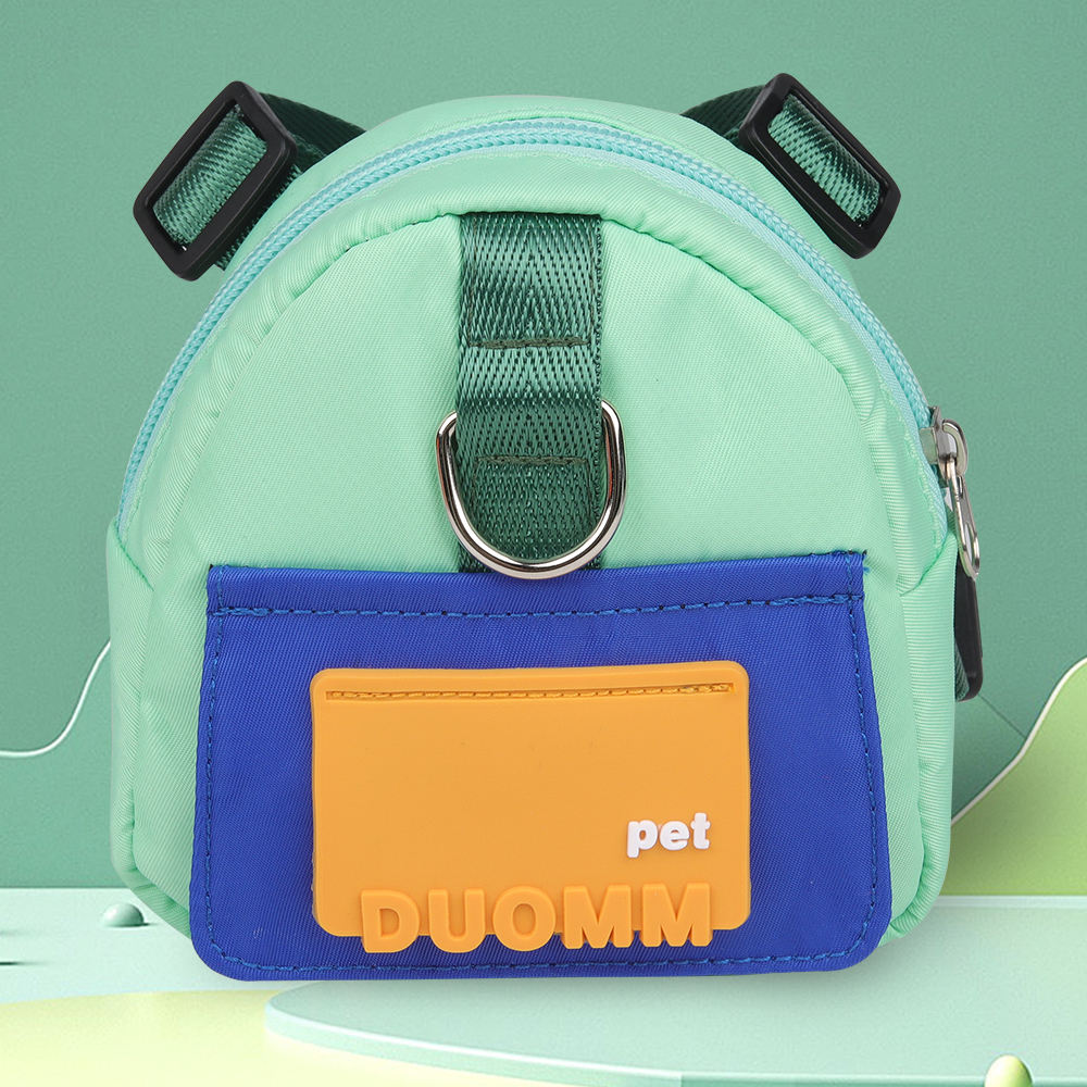 New Design Pet Supplies Adjustable Puppy Backpack Factory Price Cartoon Dog Bag Outdoor Travel Portable Dog Pet Small Bags