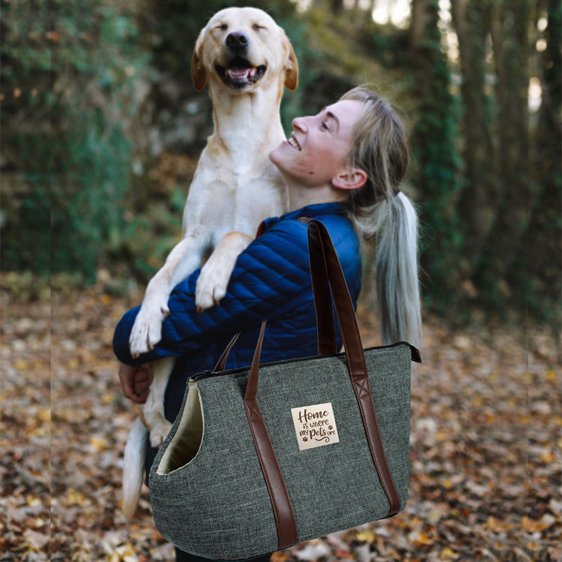 Manufacturer New Design Fashion Warm Travel Outdoor Pet Carrier Bag Dog Bag