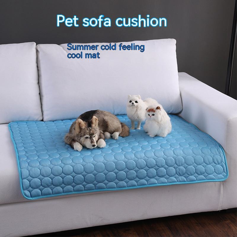 Hot Weather Sleeping Cat Dog Pet Cooling Cushion Summer Cats Dog Sofa Self-cooling Mat