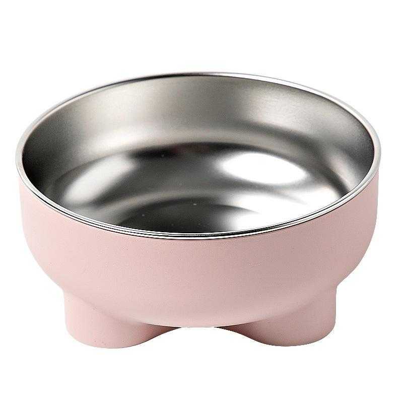 Pet Supplies High Quality Spill Prgaugeog Water Feed Bowl Pet Feeding Dish Drinking Dog Cat Bowl Temp Gauges Stainless Steel