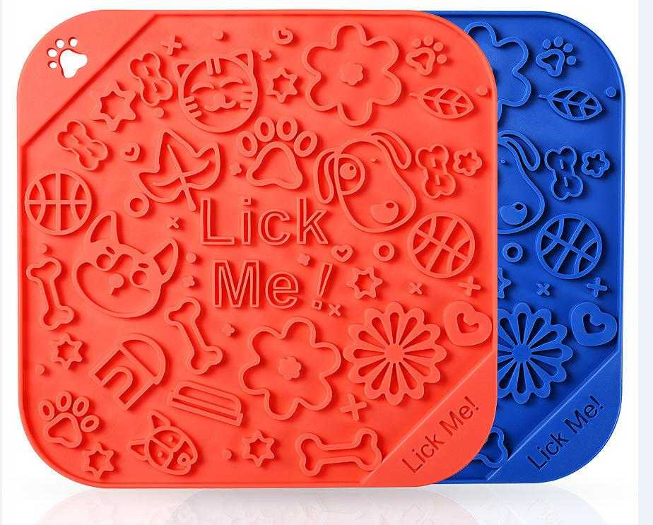 Wholesale Silicone Snuffle Mat Puzzle Toys Food Mat With Suction Cups Pet Slow Feeding Mat Dog Cat Lick Pad Bowls For Dogs