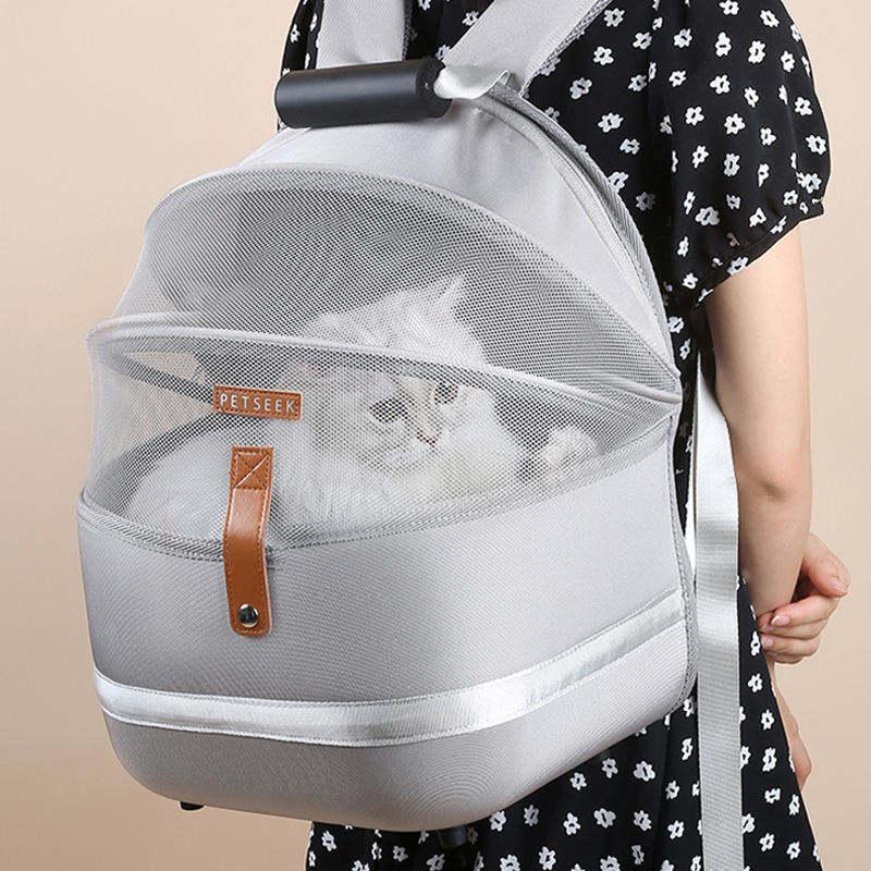 New Fashion Large Space Durable Breathable Outdoor Puppy Bag Travel Pet Carrier Backpack