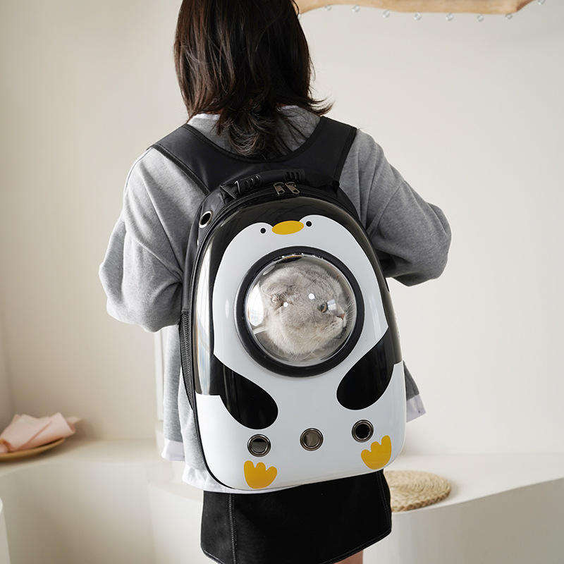 Wholesale Transparent Portable Breathable Outdoor Travel Space Capsule Dog Cat Pet Carrier Backpack