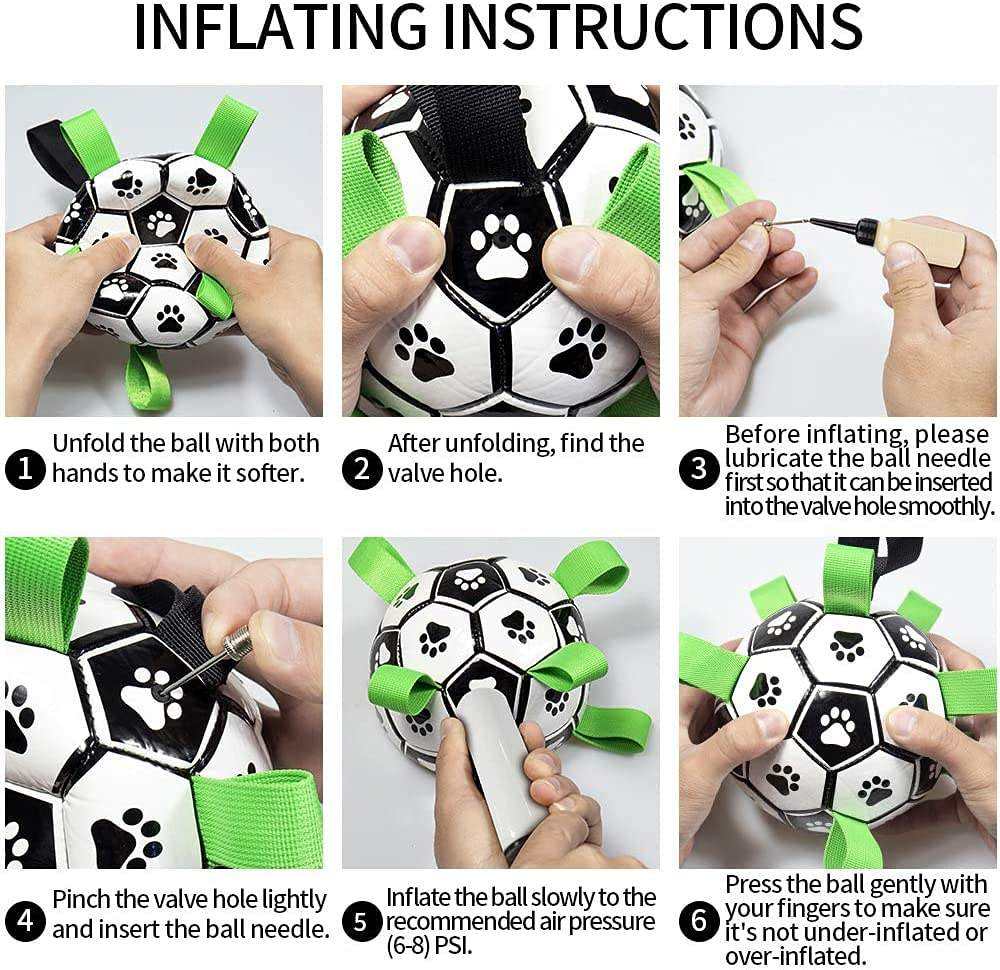 Wholesale Outdoor Interactive Water Floating Dog Durable Training Toy Soccer Ball Pet Toys