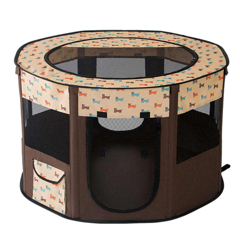 Hot Sale Comfortable Durable Multi Color Foldable Breathable Pet Playpen Room Puppy Pet Tent Cat Cage